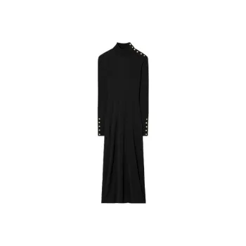 TORY BURCH Long-Sleeved Dresses Women's Black