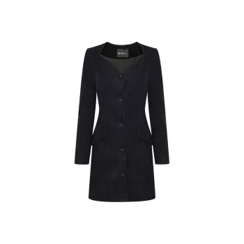 MO&CO Long Sleeved Dresses Women's Black