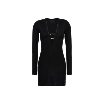 Louisa Ballou Helios Plunge Minidress