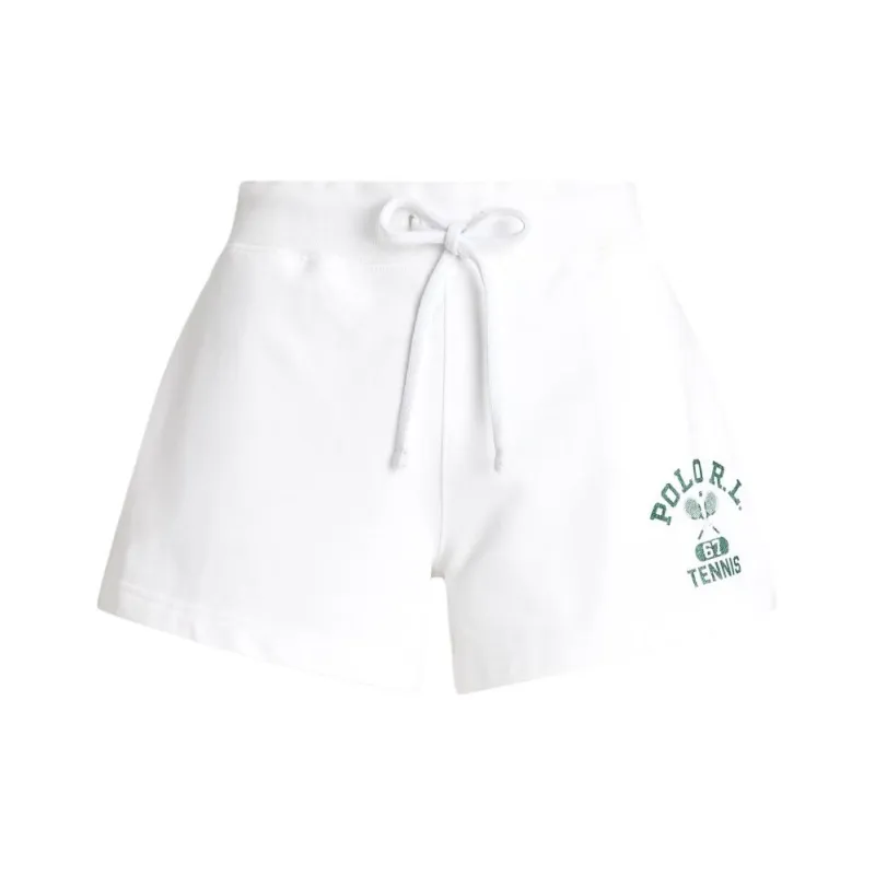 Polo Ralph Lauren Wimbledon Tennis Open Collection SS24 Casual Shorts Women's Porcelain White-0