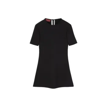 GUCCI SS25 Short Sleeved Dresses Women's Black