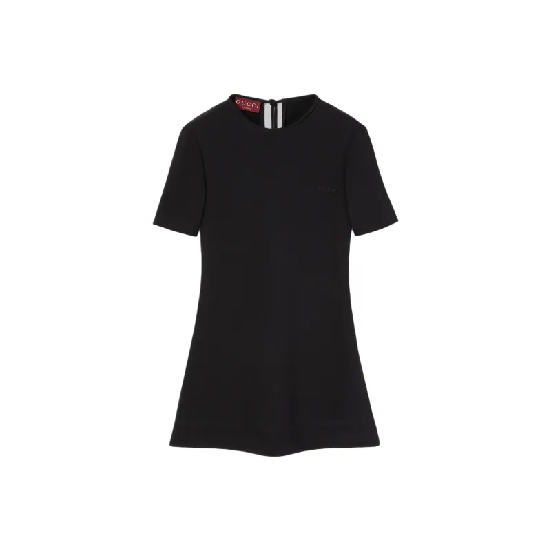 GUCCI SS25 Short Sleeved Dresses Women's Black-0