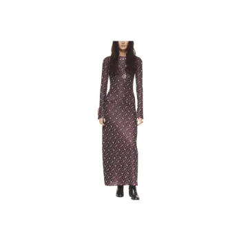 CHANEL FW24 Long-Sleeved Dresses Women's Multicolor