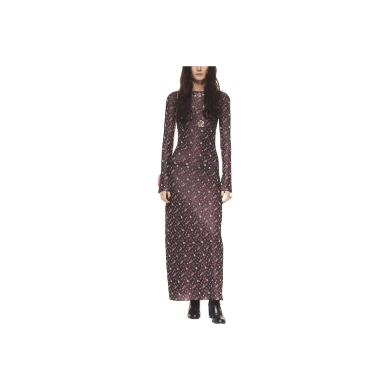 CHANEL FW24 Long-Sleeved Dresses Women's Multicolor-0