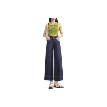 HIPPIEMISS Jeans Women's Normal Washed Blue G
