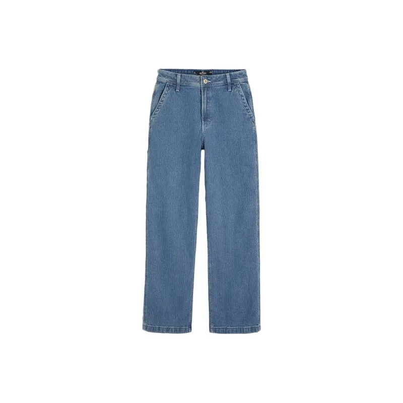 Hollister Jeans Women's Medium Washable Stripes-0