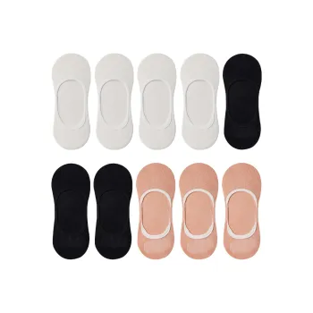 Cotton Gene No Show Socks Women's Combo Set