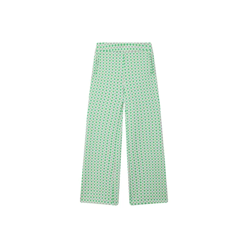 FILA Knitted Sweatpants Women's All Over Print-0