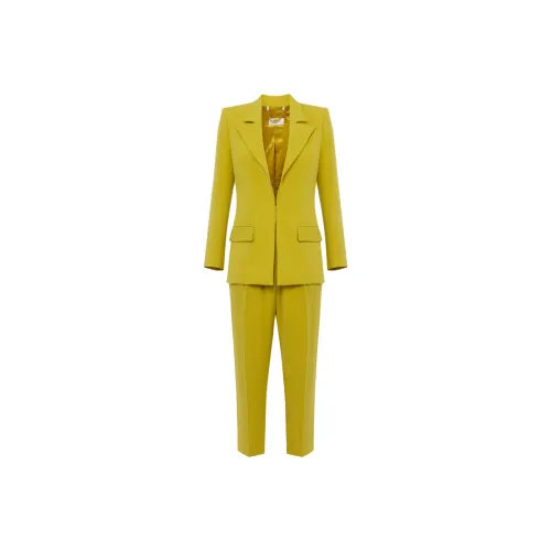 Elisabetta Franchi Logo Decoration Crêpe Suit