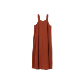Beams Flare Dress With Adjuster Belt Sleeveless Dress Women's