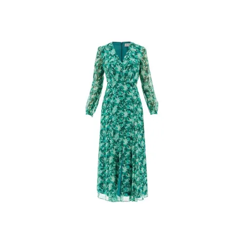 SALONI Long-Sleeved Dresses Women's Green