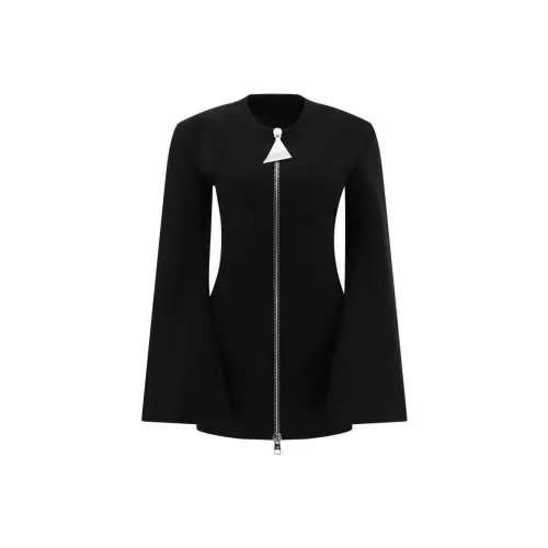 The Attico Zip Up Mini Dress