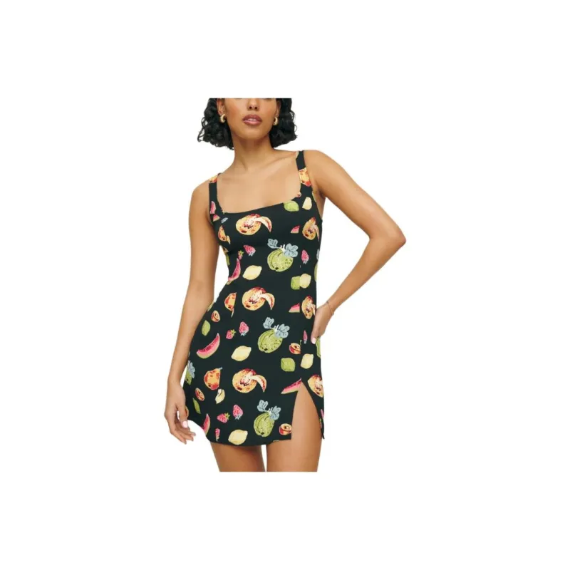 REFORMATION Noha Dress Slip Dresses Women's Multicolor-0