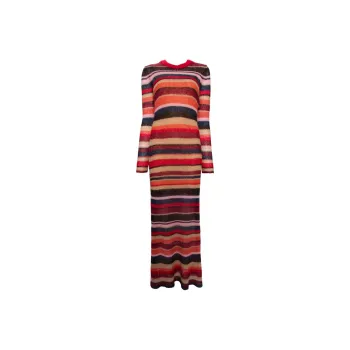 Staud Long-Sleeved Dresses Women's Red