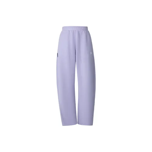 Reebok Knitted Sports Pants Women's Light Purple