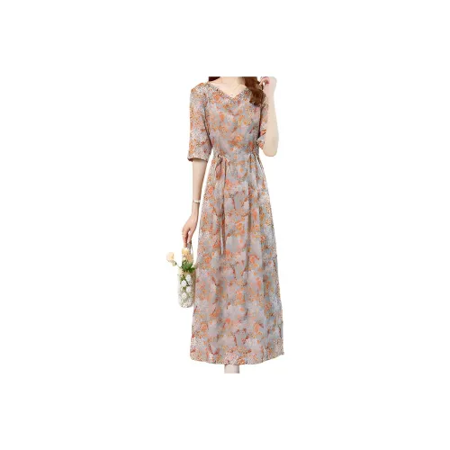 Mapping Short-Sleeved Dresses Women's