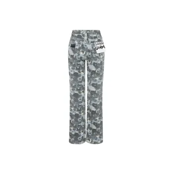 GANNI Jeans Women's Blue Black