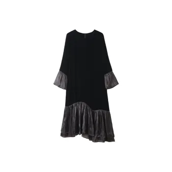 PAZZO Long Sleeved Dresses Women's Black
