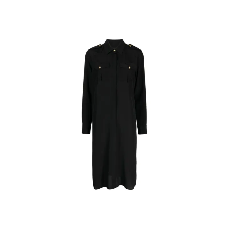 NILI LOTAN Adelaide Silk Shirtdress-0