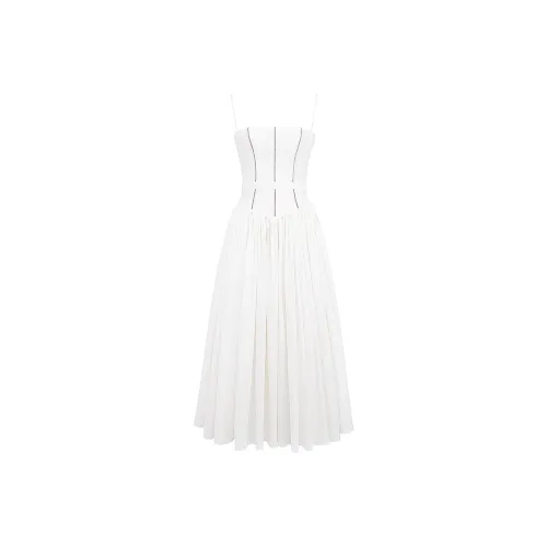 HOUSE OF CB YSABELLA Slip Dress Women's White/White