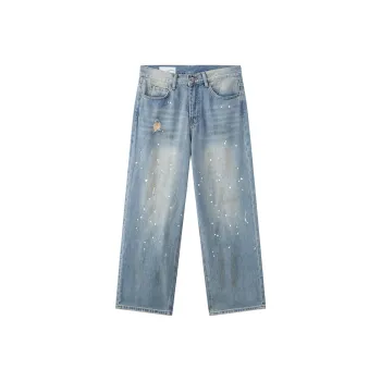 UTHA Jeans Unisex Blue Pants
