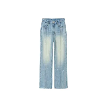 CHUU Jeans Women's Light Denim Blue