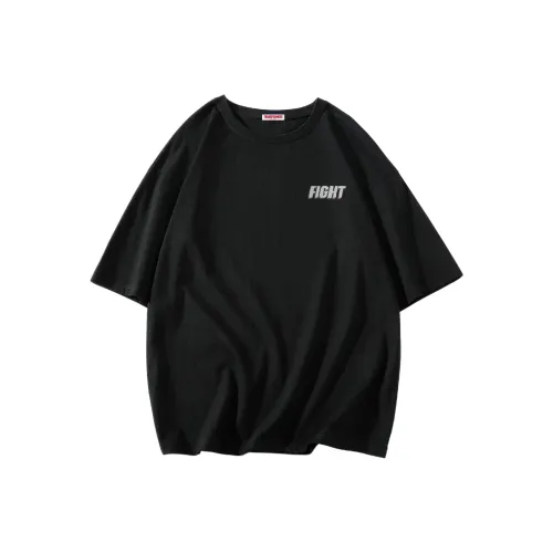 ASOS Dark Future Grå t-shirt med skriftlogo i muscle fit
