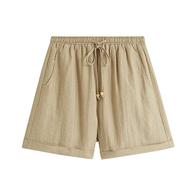 Inman Casual Shorts Women's Khaki-0