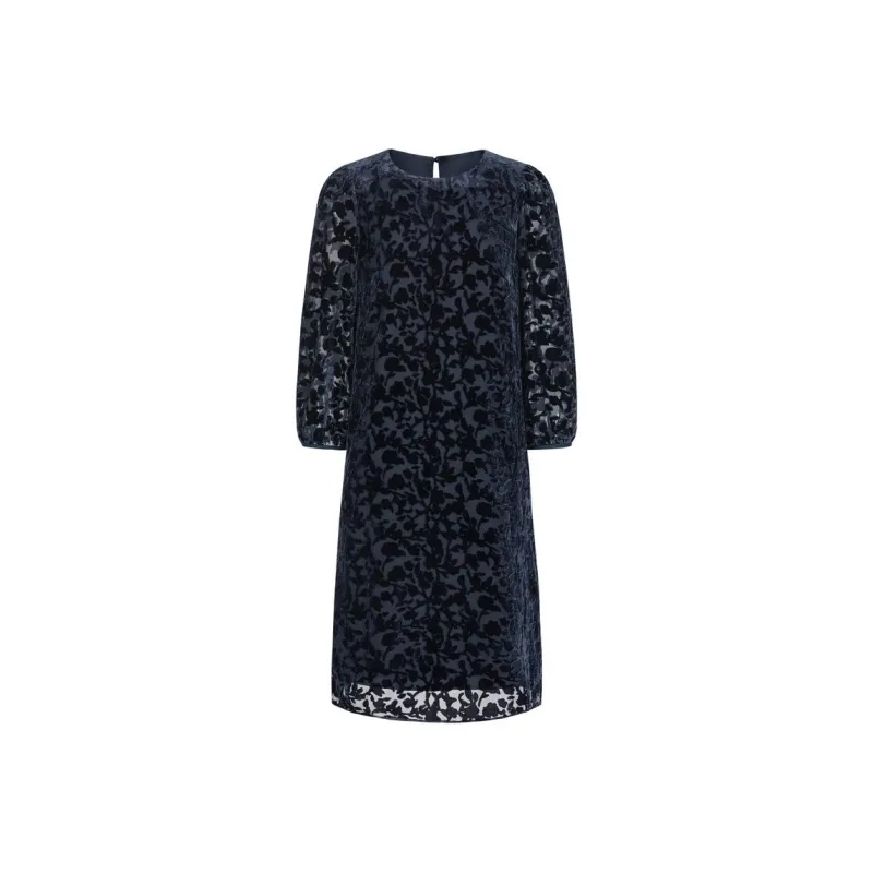 JZ. ANNAKRO Long Sleeved Dresses Women's Dark Blue-0