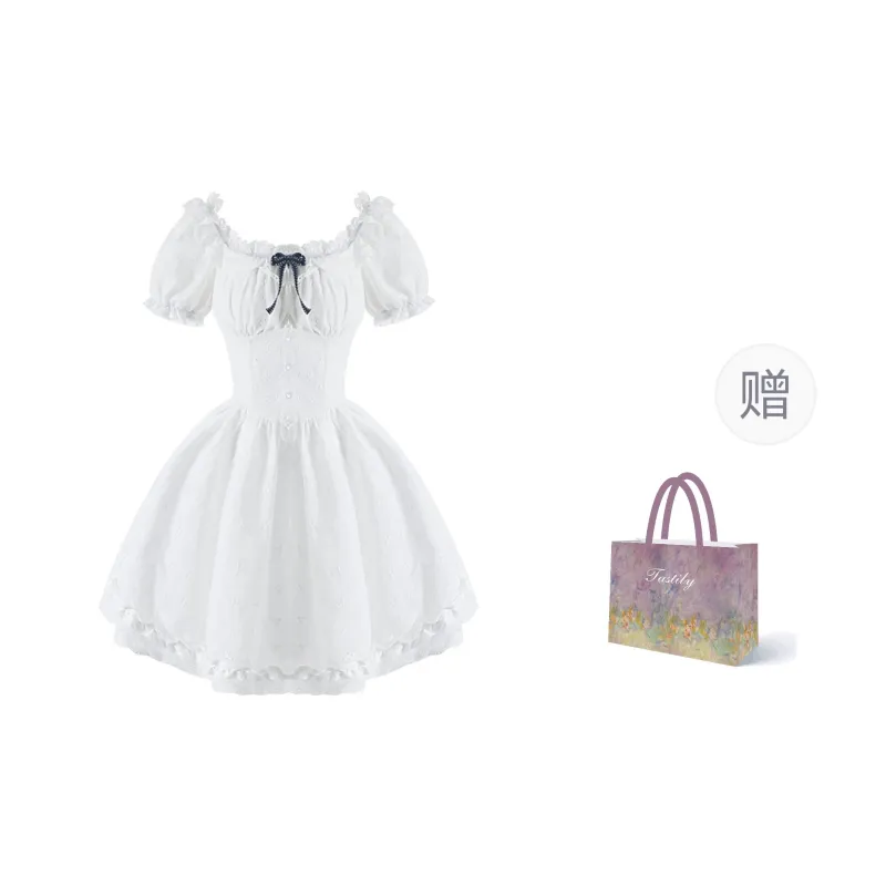 TASTILY Short Sleeved Dresses Women's-0