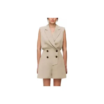 Self portrait Jumpsuit Women's Vanilla Apricot