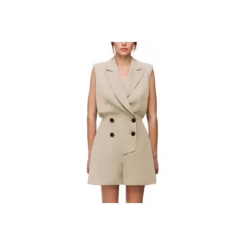 Self portrait Jumpsuit Women's Vanilla Apricot