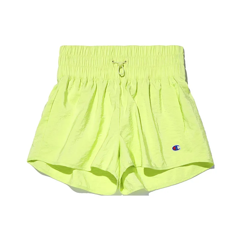 Champion Casual Shorts Women's Light Yellow Green-0