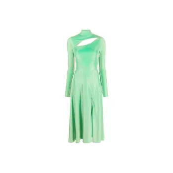 Rotate Cut-out Midi Dress