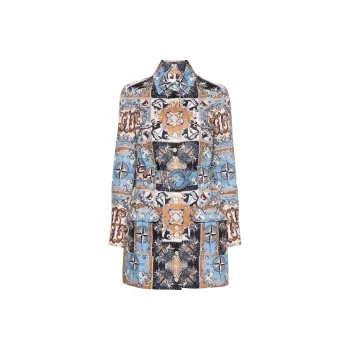 Zimmermann SS24 Long-Sleeved Dresses Women's Light Blue