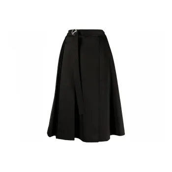 WE11DONE Casual Long Skirts Women's Black