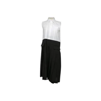 Sacai Suiting Cotton Dress