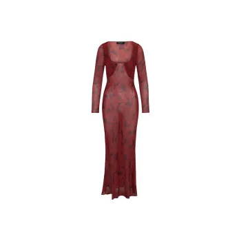 Realisation Par FW24 The Inka Long-Sleeved Dresses Women's Calla Lily