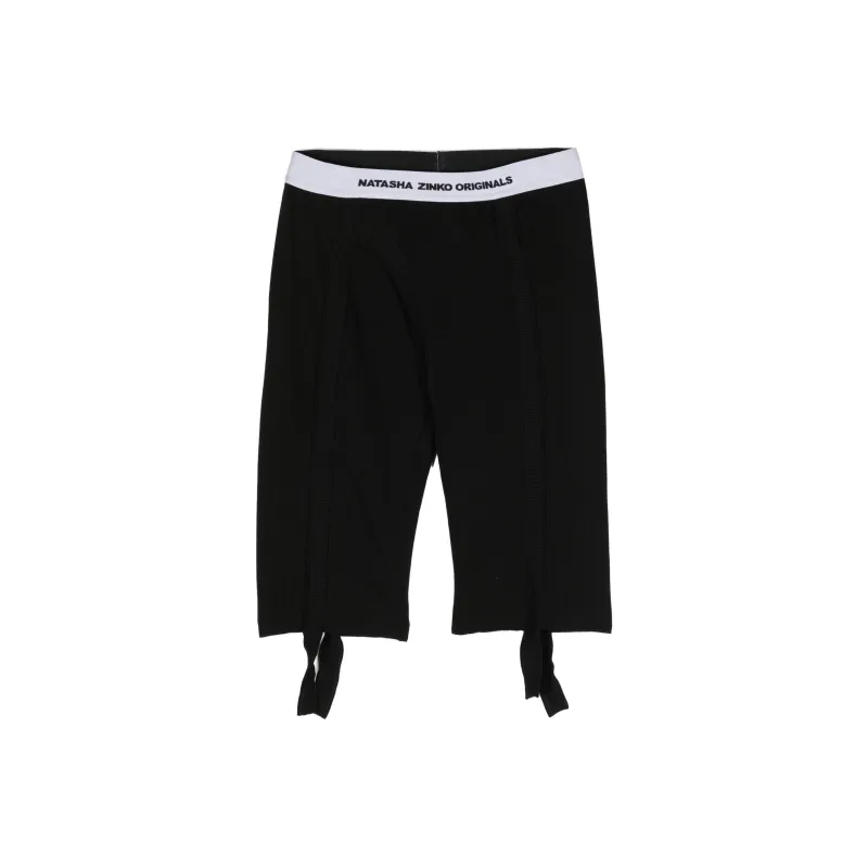 NATASHA ZINKO Long John Capris Track Shorts-0