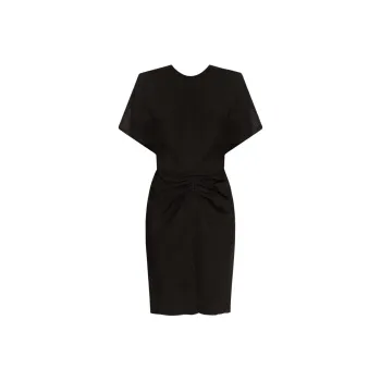 Victoria Beckham Gathered detail Mini Dress