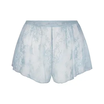 SKIMS ULTRA FINE LACE TAP SHORT Casual Shorts Women's DENIM/Denim