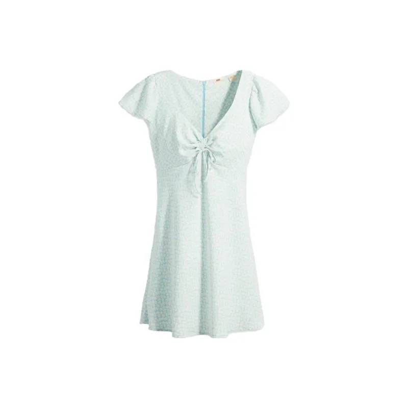 Levis Short-Sleeved Dresses Women's Yellow-0