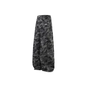 O'Neill Casual Pants Unisex Camouflage Gray