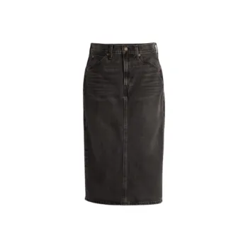 Levi's Denim Long Skirts Women's Black