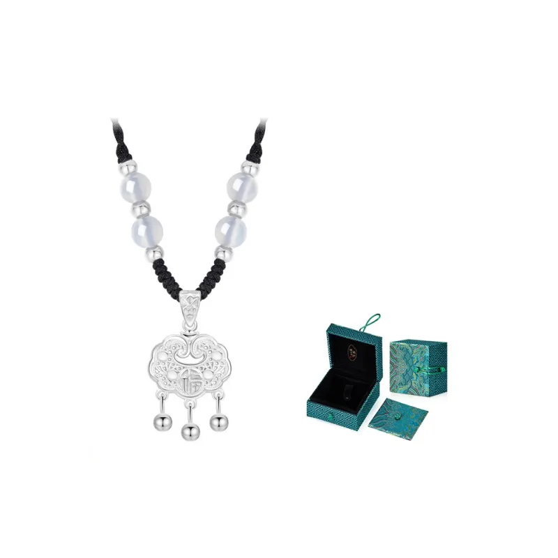 MAMADESHOUHU Agate Necklaces Women's-4