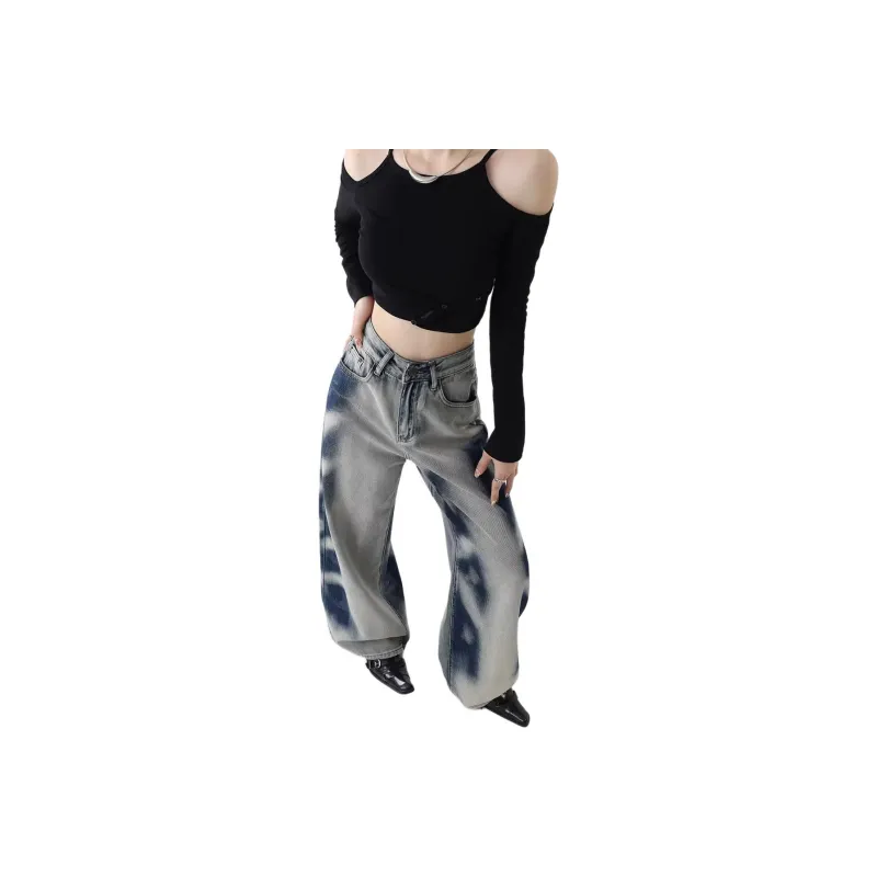 Ordifen Jeans Women's Light Blue-0