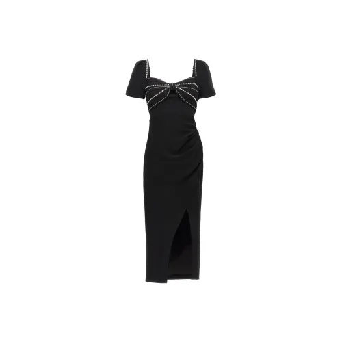Self portrait Crystal embellished Midi Dress