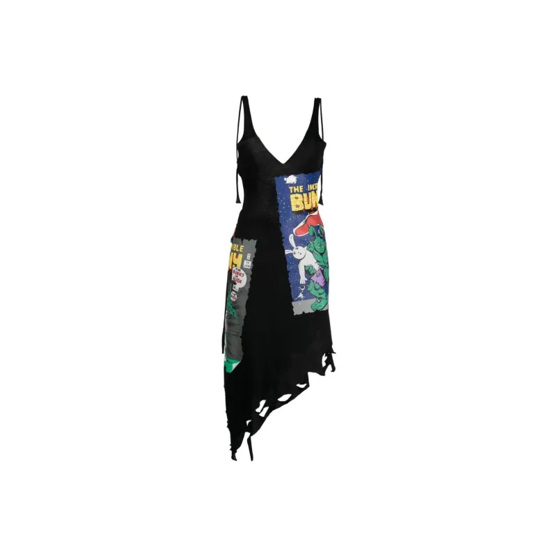 NATASHA ZINKO The Incredible Bunny Cotton Midi Dress-0