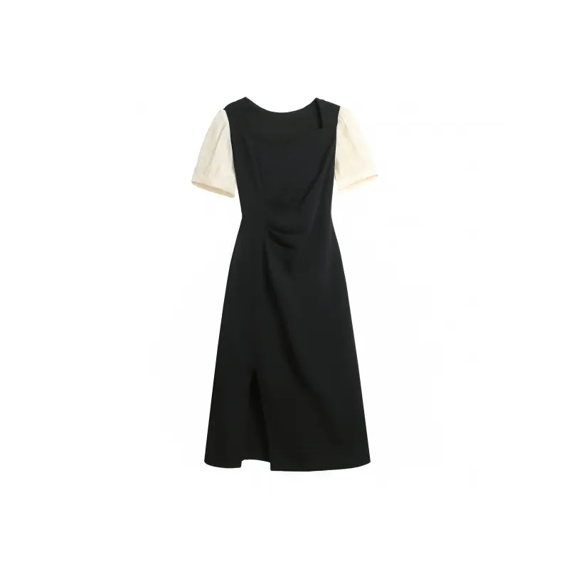 EIDOLON GRAIN Short Sleeved Dress Women's Black-0