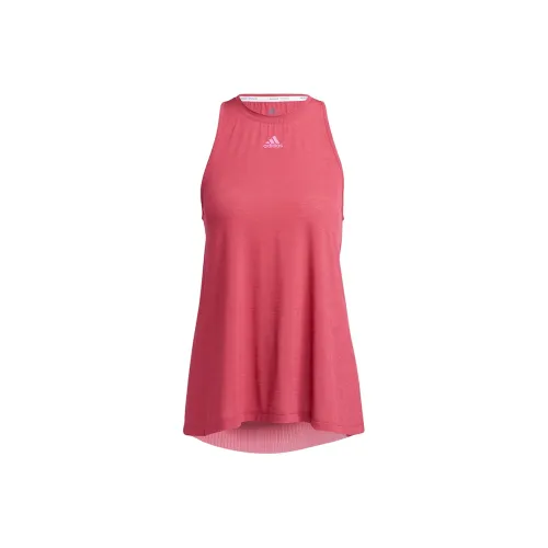 Adidas Sleeveless Sports Shirts Women's Pink